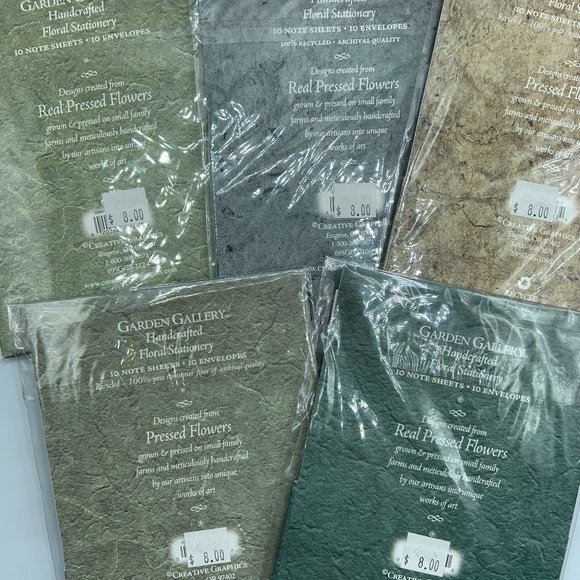 NWT - Inspirational Floral Stationery - Set of 5 packs - Picture 2 of 2